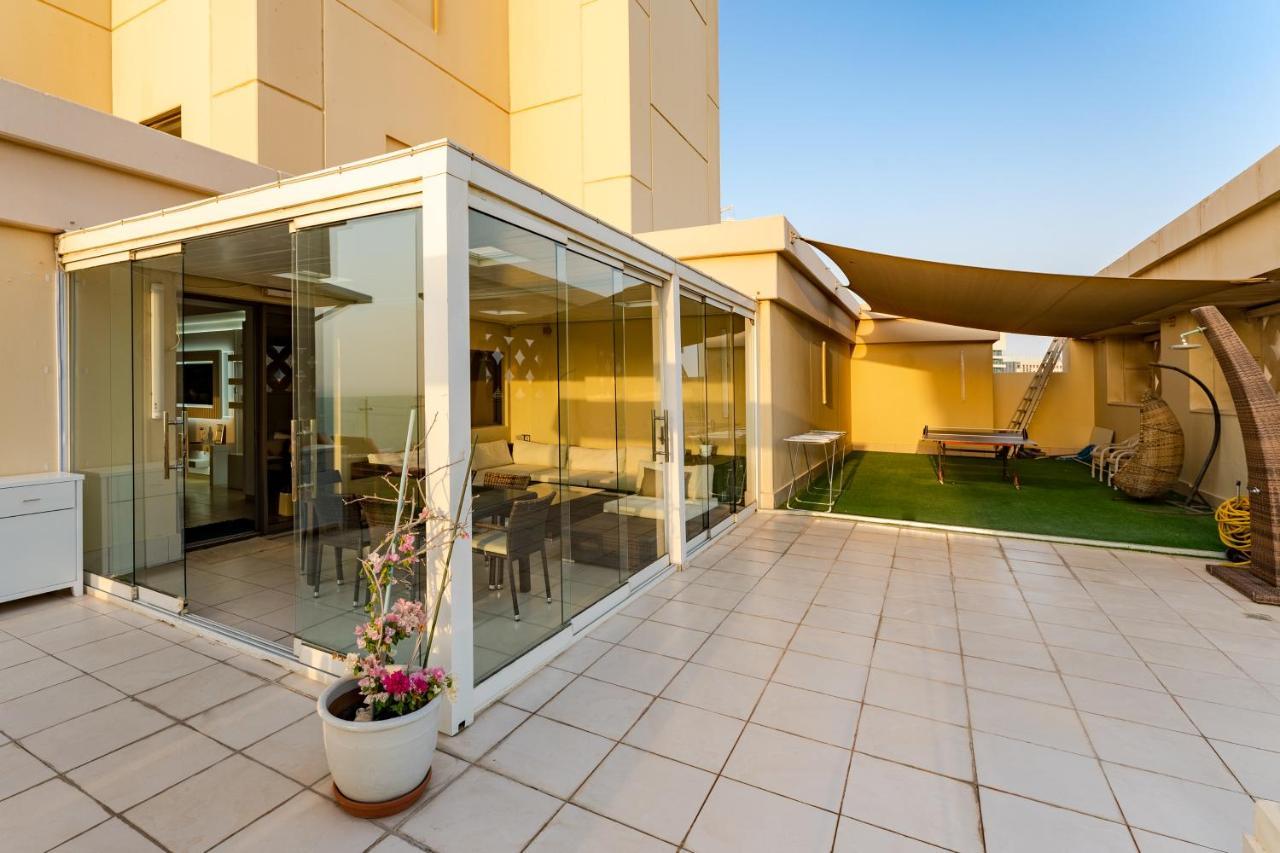 Jbr Penthouse With Terrace Pool Apartment Dubai Ngoại thất bức ảnh